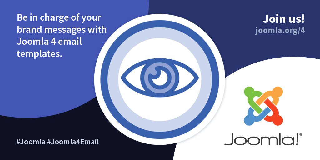 DavideMessia's tweet photo. joomla: Joomla 4 customisable email templates. Allows you to change the system email messages to fit your brand. Gone are the generic emails that were the same for every Joomla site.  
#Joomla4Email #Joomla #WebDevelopment 
https://t.co/0DvdKDLXHr https://t.co/XESXdQo94f #joom…