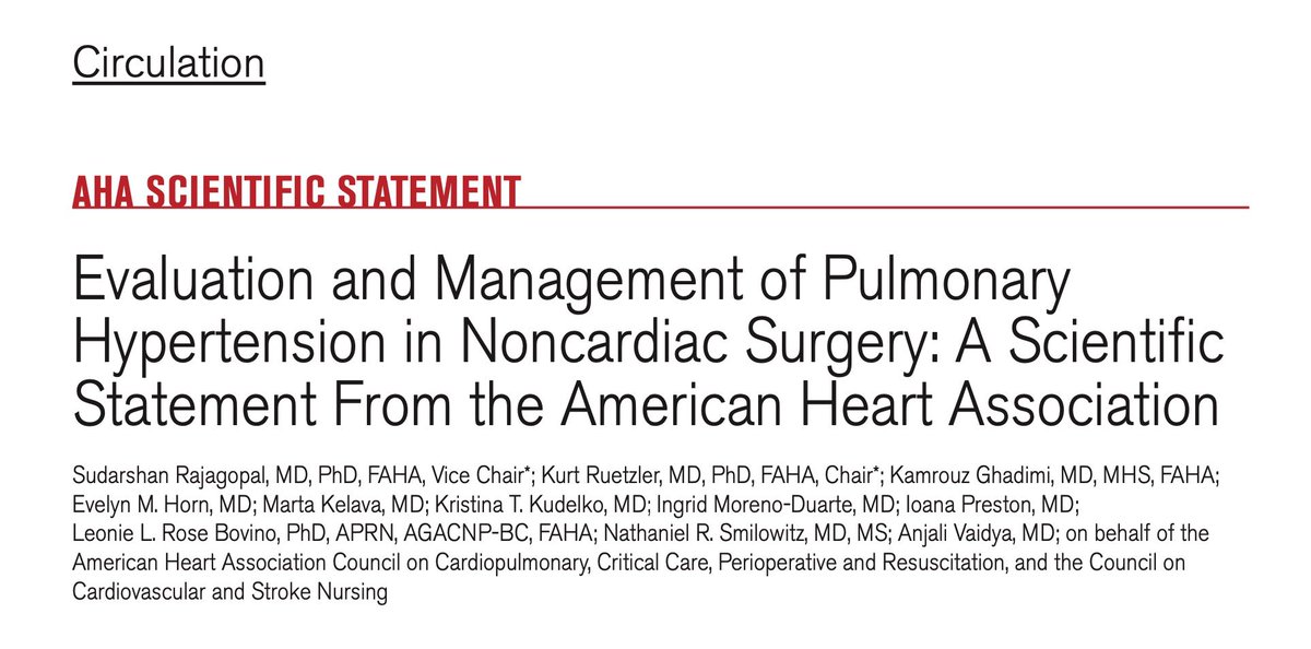 Link 👇🏼 <a href="/SudarRajagopal/">Sudarshan Rajagopal</a>  #PulmonaryHypertension #ThePeoplesVentricle 🫀