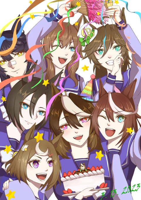 大遅刻したけどおめでとう!!カイチョー大好きー!#シンボリルドルフ生誕祭2023 