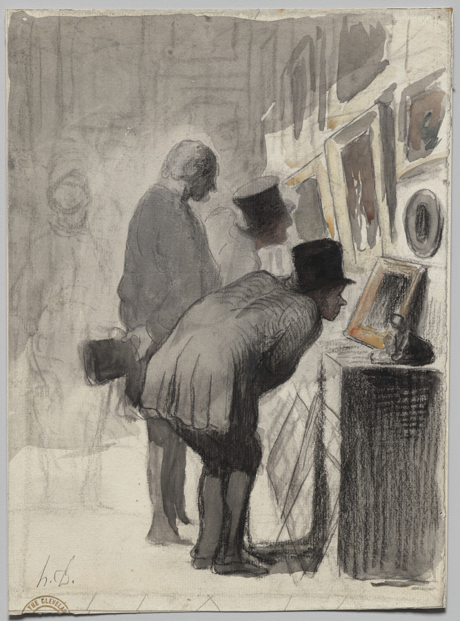 ClevelandArt's tweet photo. Daumier’s Art Lovers is currently on exhibit. The Ingalls Library houses an extensive collection of auction catalogs from around the world dating from the mid-19th century.
 #IngallsLibrary https://t.co/hFpWzFkcnX