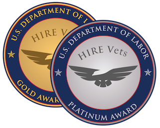 The HIRE Vets Medallion Program recognizes a company's or organization’s commitment to veteran hiring, retention, and prof development. Deadline for nominations is 04/30. Award recipients will be announced on Veterans Day 2023. hirevets.gov #HIREVets #HIREVetsMedallion