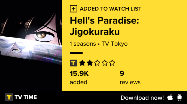 MUFC_S86's tweet photo. I've just started following Hell's Paradise: Jigokuraku https://t.co/vcwpZY821G #tvtime https://t.co/3PWjf0UFRf
