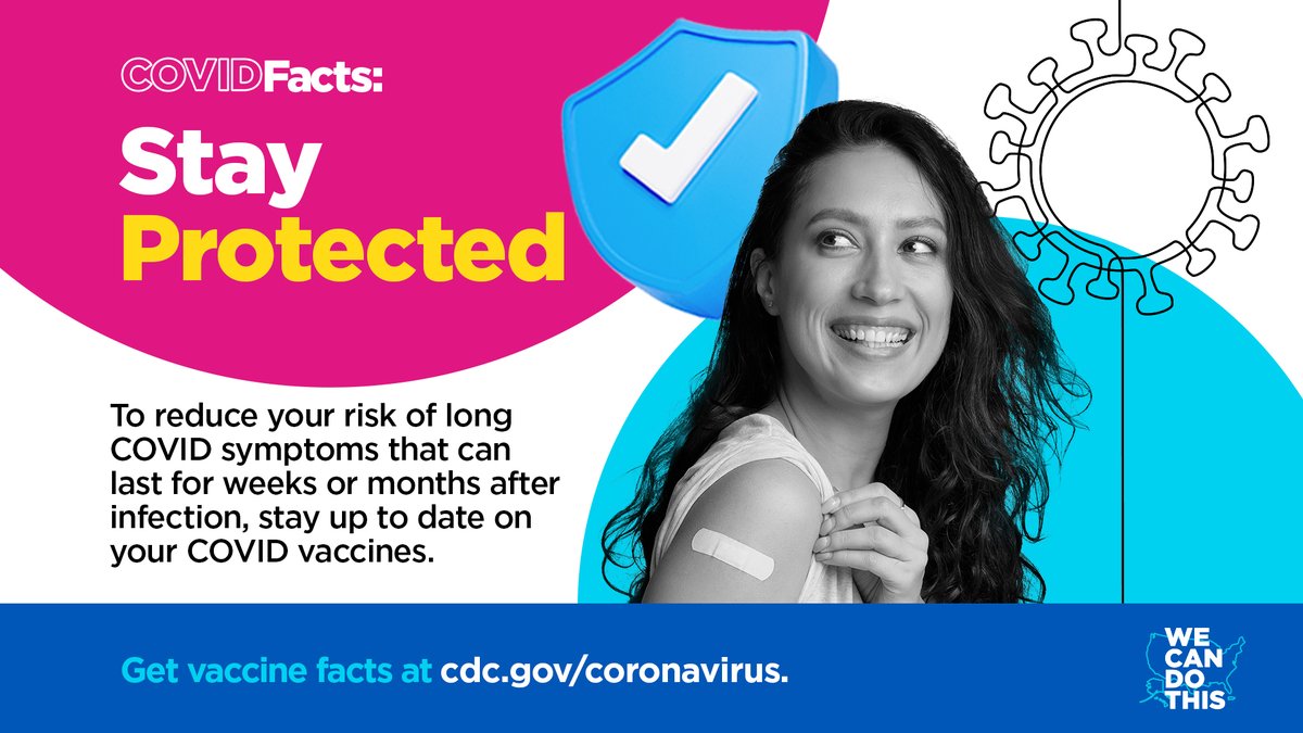 Don’t let COVID illness ruin your spring break plans. Get your updated vaccine and make sure everyone you’re traveling with gets theirs too. Find updated vaccines at vaccines.gov. #WeCanDoThis #NationalVaccinationDay
