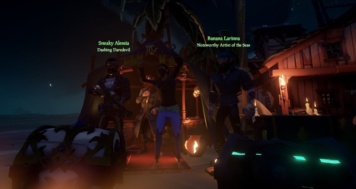 bbxh_twitch's tweet photo. Already sold our 1st Chest of Fortune!!!! @zdksLOGIC @washyy19 @SeaOfThieves 
#Season9 https://t.co/Psy2LzYtSs