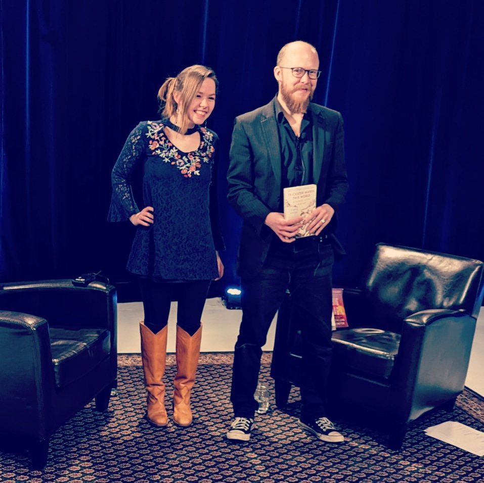 Back to the City will be airing Simon Caulder's interview with Annie tonight on MCN6 ! This was a great and super fun interview that went very in depth into the lyrics and message of Loki's Folly!  

Be sure to tune in tonight or watch afterwards to find out all about Tricksters!