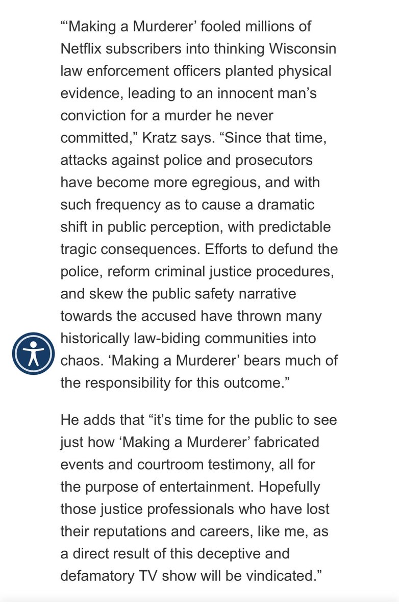 ZellnerLaw's tweet photo. Mr. Kratz needs to brush up on Judge Ludwig’s opinion. Netflix &amp; the creators of MaM, Ricciardi &amp; Demos, have been vindicated. There was no distortion or falsification in the series.  #TruthWins #MakingaMurderer ⁦@JButing⁩ @JFerak https://t.co/fU8LJC6j99