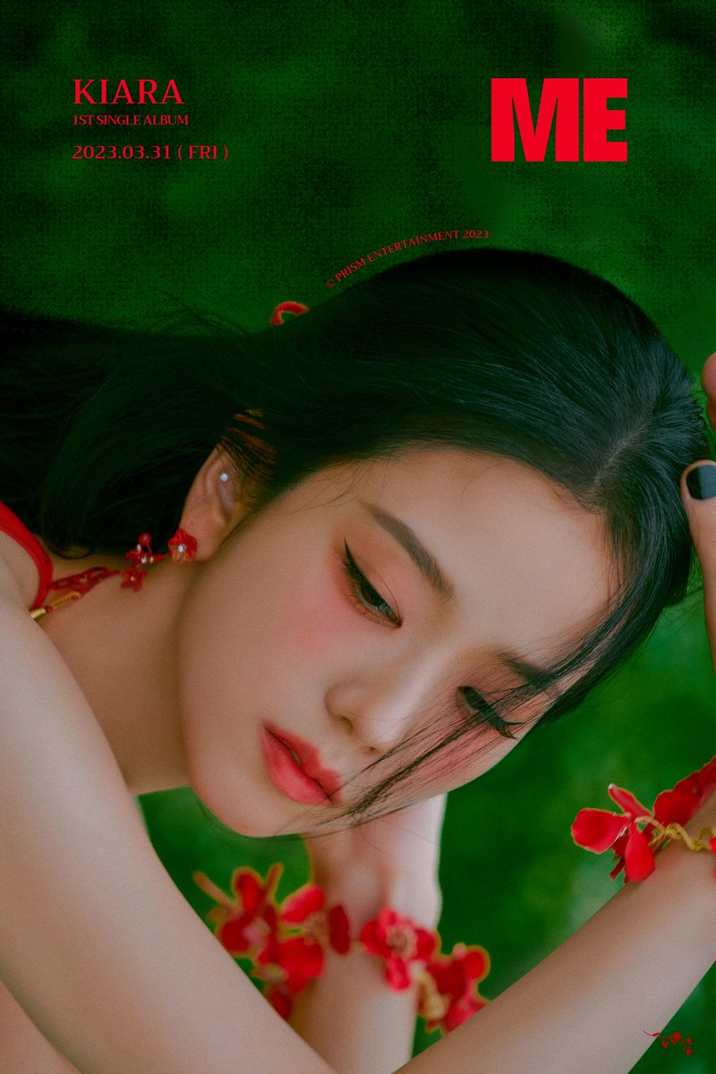 ⠀ ⠀⠀
[ KIARA ] 

1ST SOLO ALBUM ‘ME’
RELEASE ON 2023.03.31 ( FRI )
⠀ ⠀⠀
