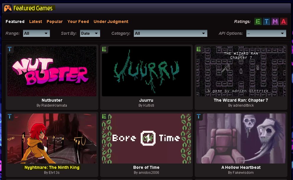 ELVIEStm's tweet photo. Look who got Featured on Newgrounds today! XD #gbstudio #gamedev #GameBoy #gameboycolor #catlevania #retrogames #indiegame #platformer https://t.co/b8FKXS263V