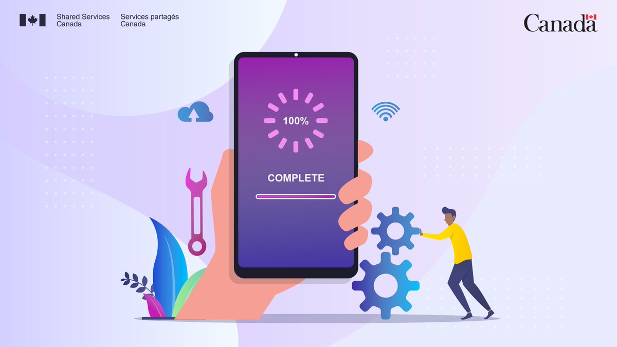 SSC_CA's tweet photo. #ICYMI: Our teams recently performed an extensive application update in collaboration with @CanRevAgency teams, so Canadians can easily access the services and benefits they need. Learn more about how we supported our #GCPartners: https://t.co/k1swQGDcLi https://t.co/aopz7okS1j