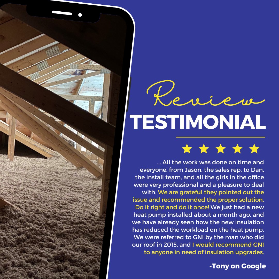 Read our latest review from a satisfied customer ⭐

In this case, our team noticed issues with the current vapour barrier and offered a hybrid solution for this customer's attic space.