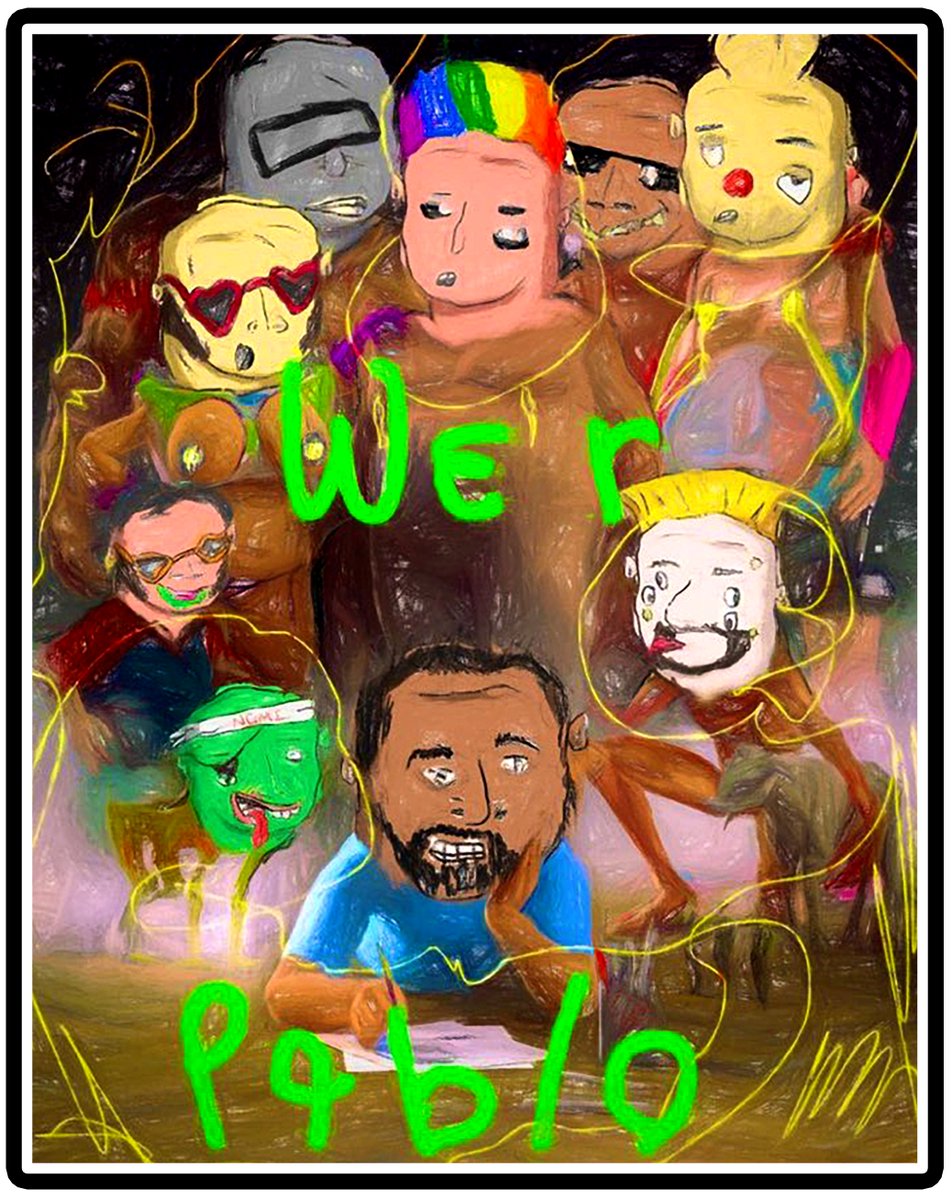 pabloslol's tweet photo. we are still here, we always will be . . .

we love #NFTs and we are thankful for the platform to allow #pabloslol and frenz to shine.

we view every holder of our collections as a fan, fren, community member and investor in our brand.

under promise and over deliver #weRpablo https://t.co/O3FoC68Tbp