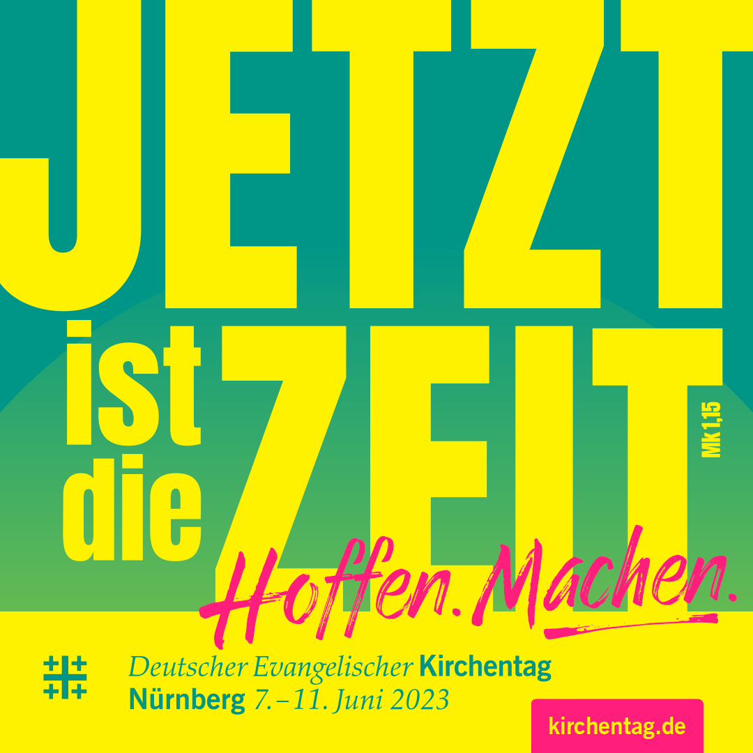 Die Vorfreude steigt: Vom 7. bis 11. Juni ist der <a href="/kirchentag_de/">Dt. Ev. Kirchentag</a> zu Gast in #Nürnberg. Seit heute können Sie durch das umfangreiche Programm mit rund 2.000 Veranstaltungen stöbern und dabei Vorträge, Konzerte, Gottesdienste oder ein Straßenfest entdecken: go.nuernberg.de/QUJY3lRp