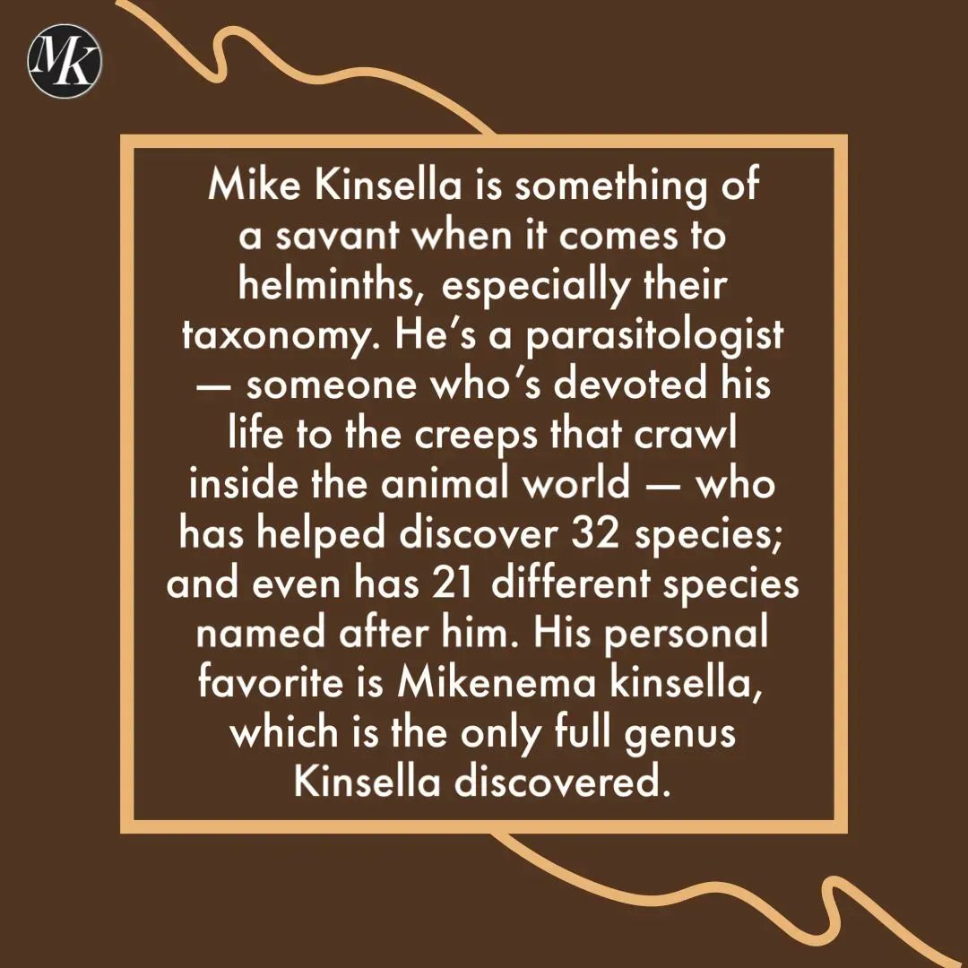 MontanaKaimin's tweet photo. It's hard to imagine why someone would love the horror shows of parasites, but for UM Alum and world-renowned parasite expert Mike Kinsella, he's let them worm into his heart. Read here: https://t.co/gzoXSaBkYD

Article by Josh Moyar.
Photos by Lukas Prinos.

#Parasites #Wildlife https://t.co/NFATMOoDFW
