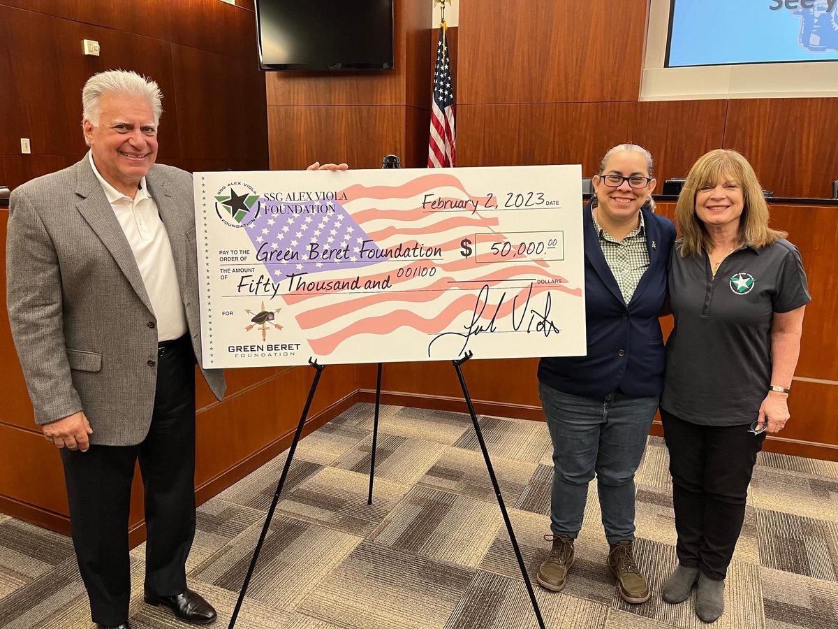 GreenBeretFoundation on Twitter "GBF was awarded 50,000 from the SSG