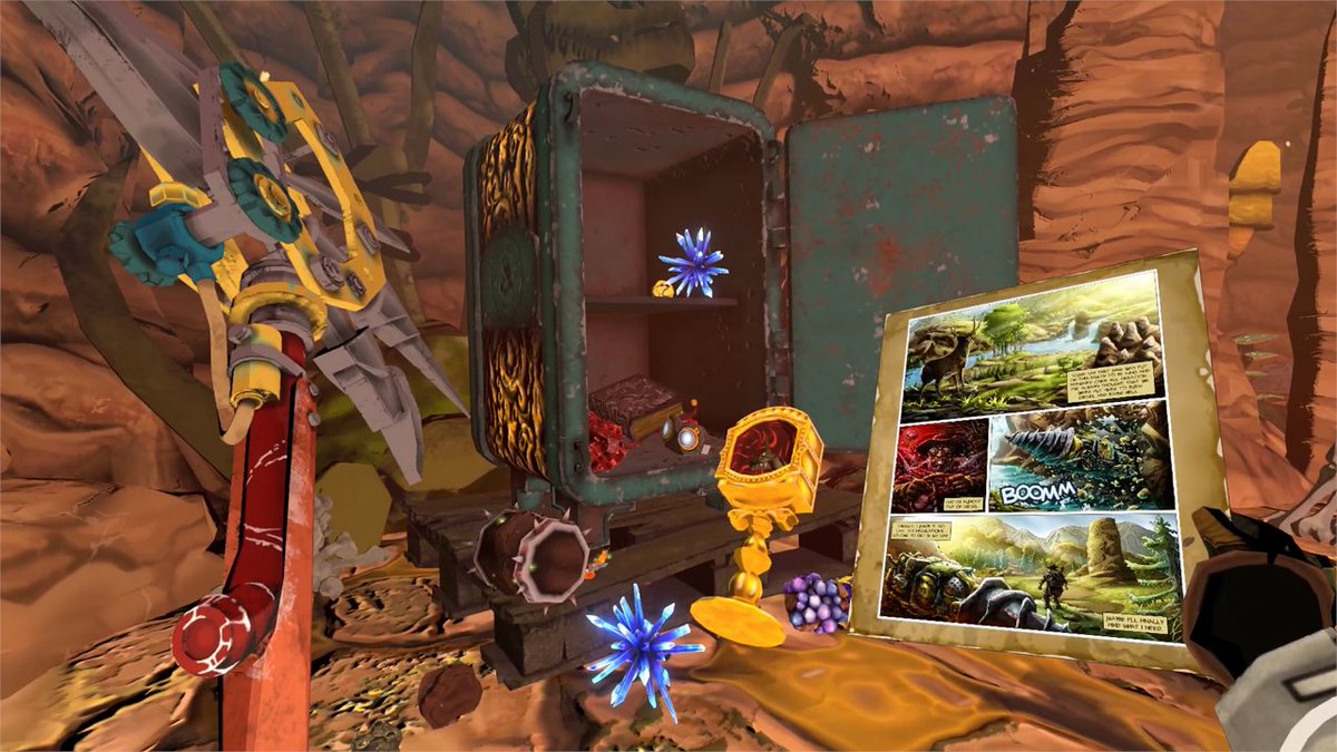 MeridiemGames's tweet photo. ⛏ #CaveDigger 2 Dig Harder ya está disponible en formato físico para PlayStation VR2

¡Coge tu pico y dirígete a New Frontier! #PSVR2 https://t.co/99MelR0aOT