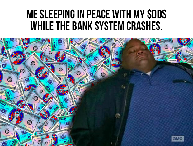habbit_m's tweet photo. Congrats again @Dario_Desiena ! I absolutely love the work and effort you give this Space :)
Oh and here is my entry for the meme contest.
#dariodesiena #nftproject #nft #BankCrashes #bankrun #ddstoken https://t.co/8oUuysVPdl