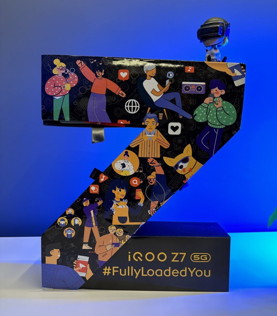 HFVUnbox's tweet image. Big Z box in the house,aab Z se to samjh hi gaye hoge ismein #iQOOZ7 hai iska abhi shoot finish kiya hai jiski video kal mil jayegi #PoweToWin #noad