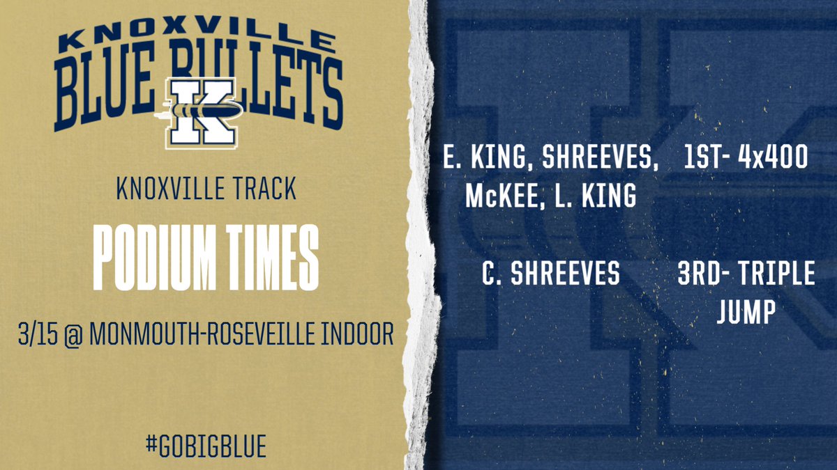 Knoxville High School Athletics/Activities (@weareknoxville) on Twitter photo 