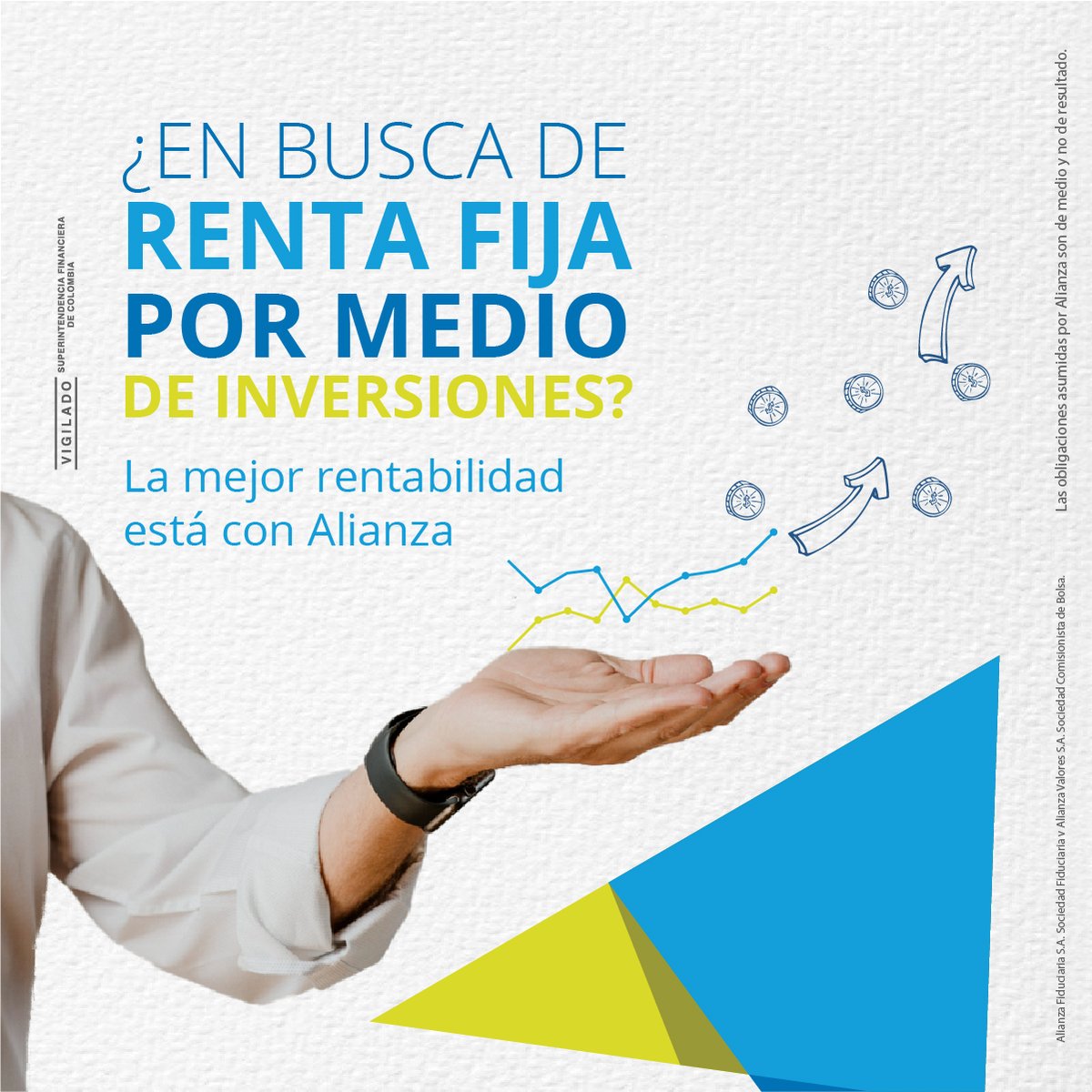 AlianzaValores's tweet photo. ¿Quiere rentabilidad a través de sus inversiones? Con Alianza puede invertir en fiducias, bolsa de valores y mucho más. Lea nuestro blog y descubra cómo hacerlo.🗒️ https://t.co/hQdmje0UXr
#Alianza #InversionesRentables #Fiducias #BolsaDeValores https://t.co/ZBqw7tFZz3
