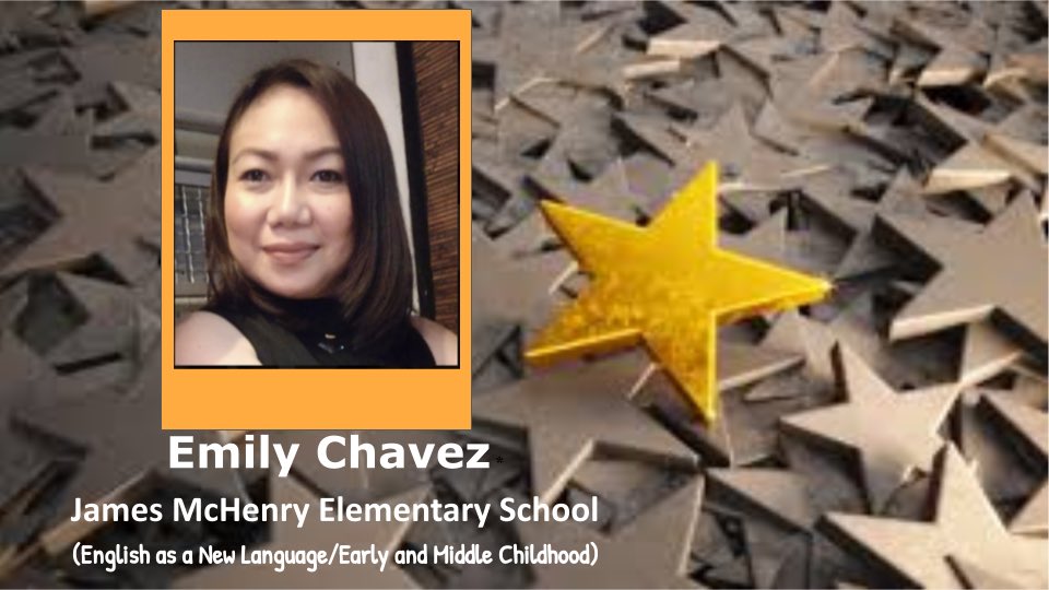 JMESCougarPRIDE's tweet photo. Please join us in offering a HUGE CONGRATULATIONS to our ESOL ILT @emilyvchavez as she was pinned during the PGCPS NBCT ceremony this week! We are so proud of you Ms. Chavez! ✨👏🏽🎉 https://t.co/NLOUC4CVP3