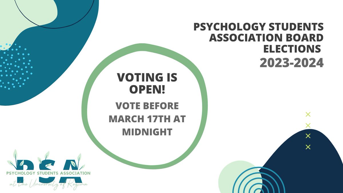 Now is the time to vote for your PSA board candidates for the upcoming 2023-2024 year! General members will be able to vote for their favourite candidates! The voting ballot can be found in the link in our bio.
Voting will be open until midnight on March 17th, 2023.