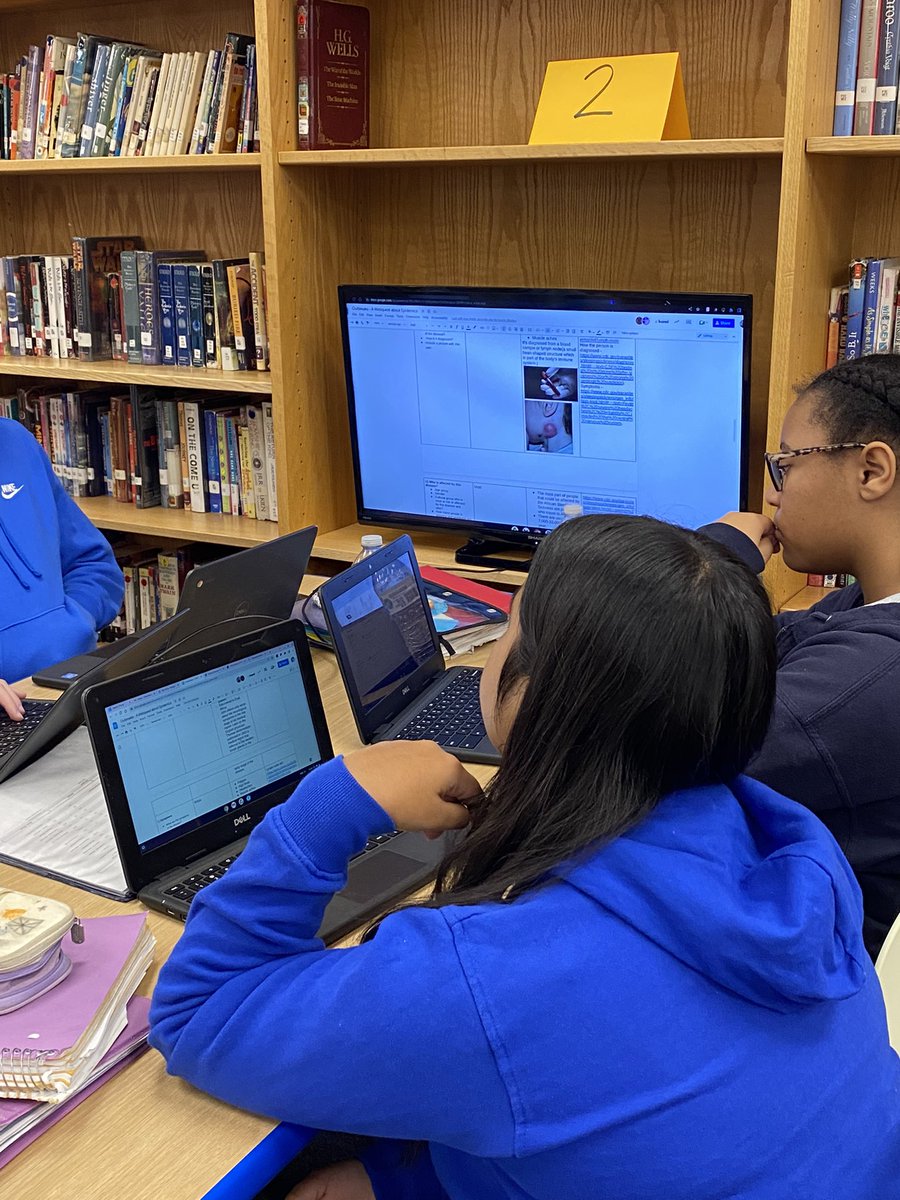 StacyKale2's tweet photo. @CTBarkalow Social Studies/Science STEM challenge Day3! Students are now exploring/researching  a communicable disease and creating PSA’s and informative books using BookCreator in order to warn future generations. @ChapScience 🦠 https://t.co/IF9CJtr86L