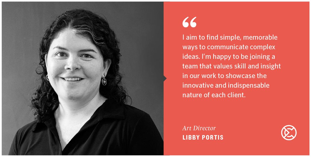We're thrilled to welcome Libby Portis (Art Director) to Crafted. She loves to travel, garden and brings a versatile talent for design to our Creative team. #CraftedAgency #WellCRAFTED