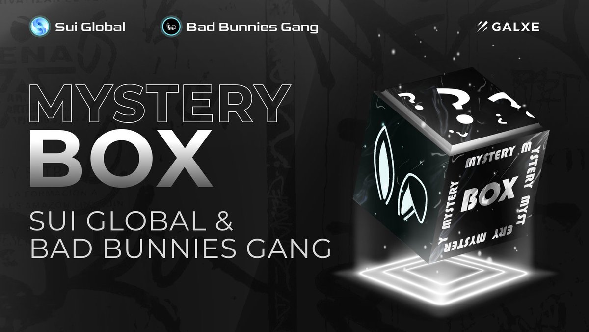 thedailyblock's tweet image. @SuiGlobal x @BadBunniesGang
 
🎁Mystery Boxes🎁

🔥Pool prizes:🔥
- WL x 50
- OG x 30
- 1000 $BBG x 100
- 10 $USDT x 5
- Event NFT for everyone

✅Get the Mystery Box here: 
👉galxe.com/suiglobal/camp…

#Giveaways #NFTs