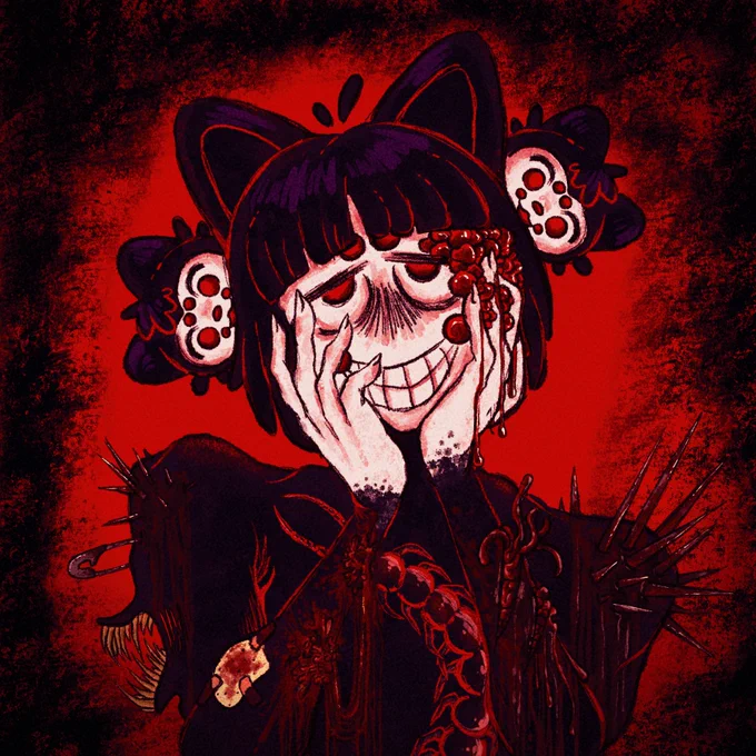 i don't..think there's any one, singular drawing of mine that's iconic to people. (unless there is and i just dont know maybe!) i feel like maybe people just tend to more so associate me with a specific vibe &amp; style.  