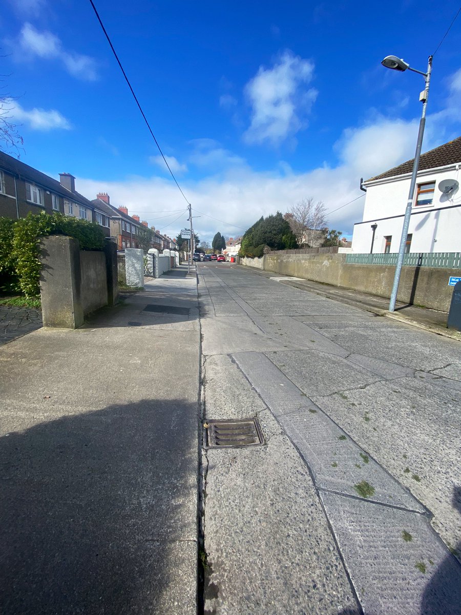 This is what lack of enforcement brings. Illegal pavement parking when there is ample room to park 8 cars legally literally meters away. <a href="/GardaTraffic/">An Garda Síochána</a> <a href="/RSAIreland/">RSA Ireland</a> <a href="/DubCityCouncil/">Dublin City Council</a>