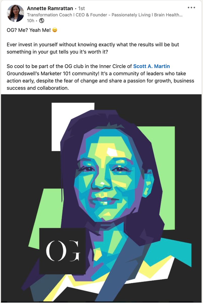 brandstorm_mag's tweet photo. OG you. Yes You.  Join https://t.co/YdRwE4G2BQ for free and learn more how to become a OG.  Paddle in. 

#marketer #creators #groundswell #marketing #branding #marketingcommunity #creatorcommunity #creator #impactcreator https://t.co/nCvOGLjsgy
