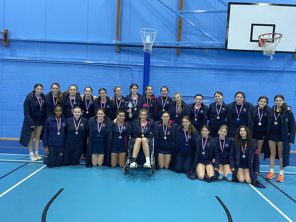 Medals galore at the Haberdashers 7 #netball tournament today. Congratulations to the 1st team who won the title, runners up for both the U13 and U15 #gopink