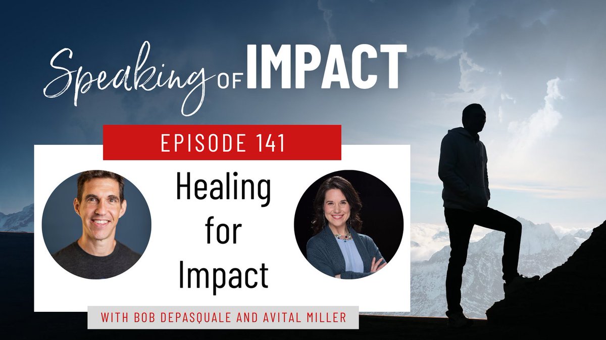 Speaking of Impact episode 141 with @avitalmiller is all about positivity.

#impact #podcast #positivity #healing #generosity