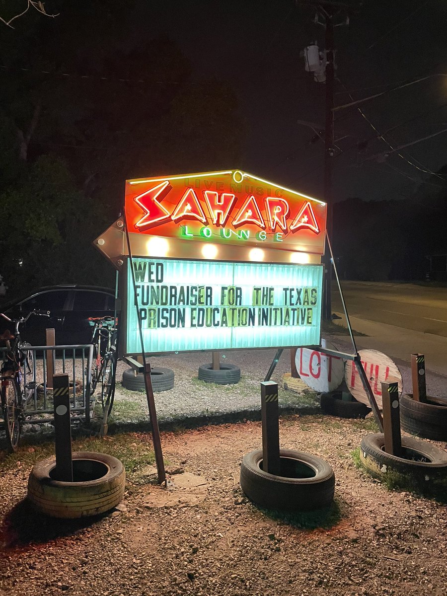 TexasPrisonEd's tweet photo. Last night was a huge success! We met our fundraising goal and listened to some terrific artists. Thanks to everyone who showed up. 

Still want to donate? Our link is still open here: https://t.co/me0cH0SddR https://t.co/0WlV2eieRF