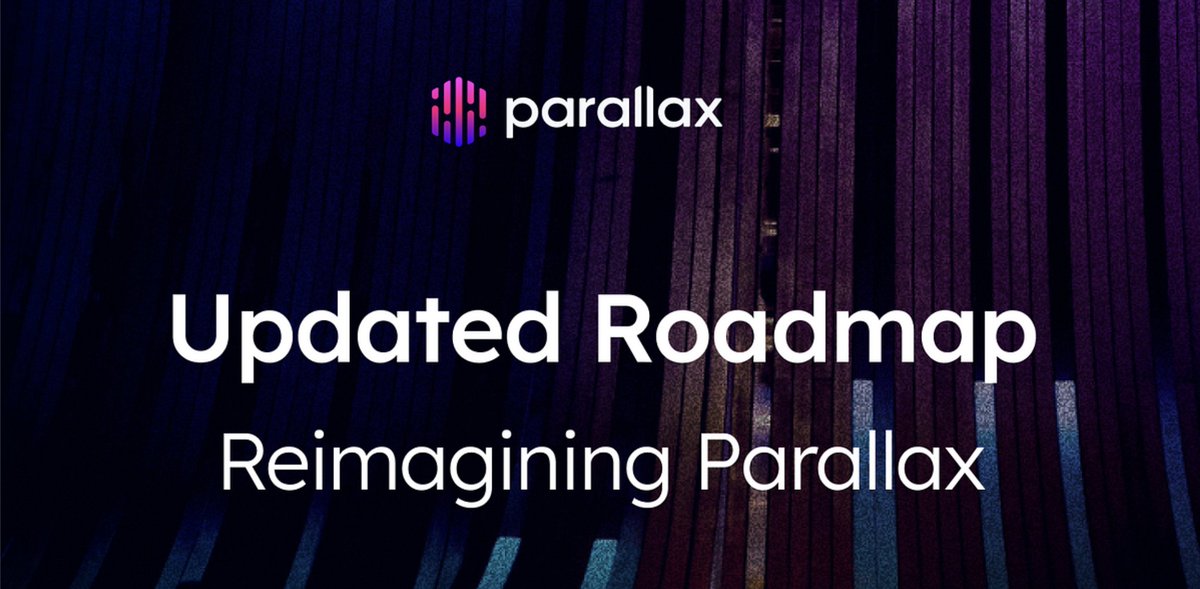 Reimagining Parallax - Updated Technical Roadmap 🧑‍🚀

We positioned ourselves strategically with long-term trends and aligned with our narrative reflexive vision. 

Here's the new product direction in our V1 version 🧵👇