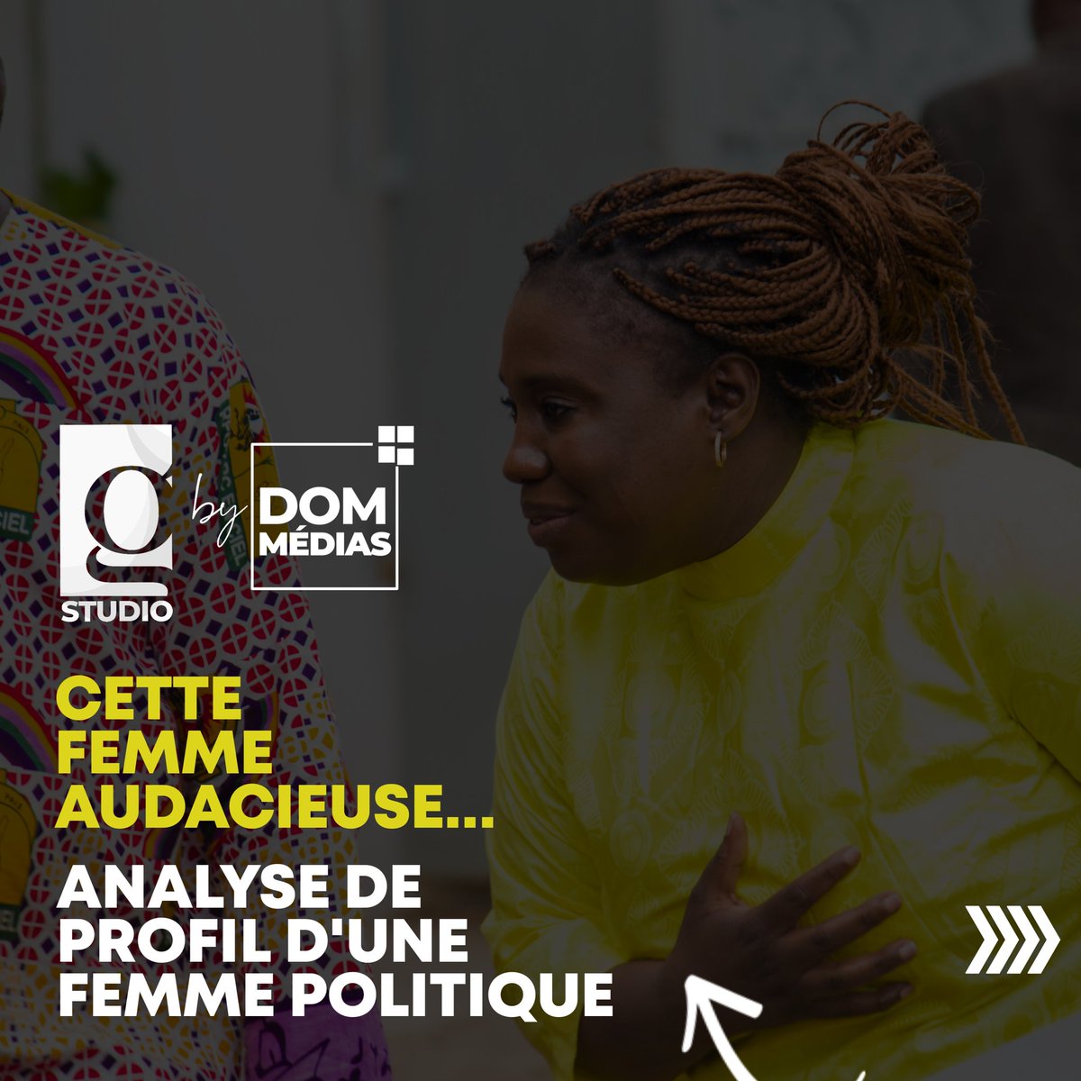 GoumouGraphics's tweet photo. CETTE FEMME AUDACIEUSE...
𝐀𝐍𝐀𝐋𝐘𝐒𝐄 𝐃𝐄 𝐏𝐑𝐎𝐅𝐈𝐋 𝐃'𝐔𝐍𝐄 𝐅𝐄𝐌𝐌𝐄 𝐏𝐎𝐋𝐈𝐓𝐈𝐐𝐔𝐄
LE LEADER DU JOUR: La Présidente Dame @domani_dore_off
PAYS: Guinée 🇬🇳
En matière de photographie, chaque posture et geste ont une signification que nous partageons avec vous. https://t.co/F3boDokRC8