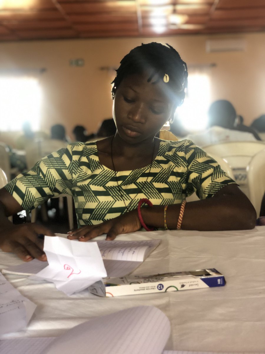 UlrikaDassingou's tweet photo. Nous prenons part depuis ce matin au lancement de la fabrique communautaire du programme #Acteurs de changement #229 au centre pastoral Mgr Nicolas OKIOH.
 @UNICEF_Benin                                         @JMediateurs https://t.co/nTLio5liRm