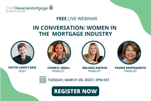 Join HomeEquity Bank and Chief Financial Commentator <a href="/PattieCTV/">Pattie Lovett-Reid</a> on Tuesday, March 28, at 3PM (EST) for our “Women in the Mortgage Industry” conversation with top mortgage brokers Tounie Keopraseuth, Melanie Antaya and Cherryl Small. bit.ly/3lcUlKN #WIMI #HEBTalks