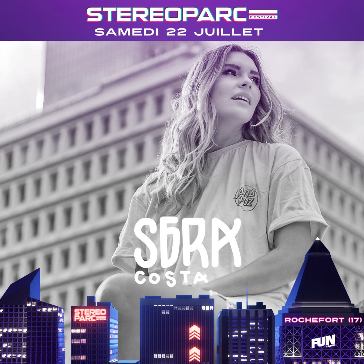 Le line-up de Stereoparc se rallonge ! 🤟 On vous balance @Apashe_Music, @watermatmusic et Sara Costa, de quoi vous faire vibrer pendant 2 jours 💥🕺 Un week-end qui s’annonce inoubliable 🤩 Infos et réservation sur stereoparc.com