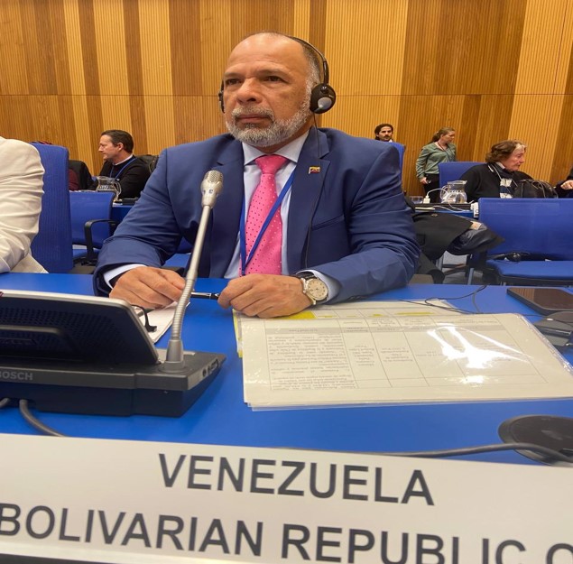 Es Noticia  

Venezuela presente en el 4to. día del 66° período de sesiones de la CND (Naciones Unidas) para el proceso de revisión del cumplimiento de los compromisos adquiridos para contrarrestar el Problema Mundial de las Drogas.