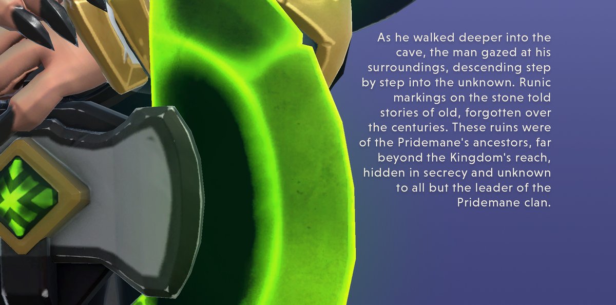 fableborne's tweet image. In the Pridemane's domain, danger lurks around every corner, and only the strongest and bravest can hope to survive. Meet Leon, the Pridemane's Roar, the unyielding leader of his kin 🦁 #fableborne #kingdomcomeroar

Have you read his story yet? 👇