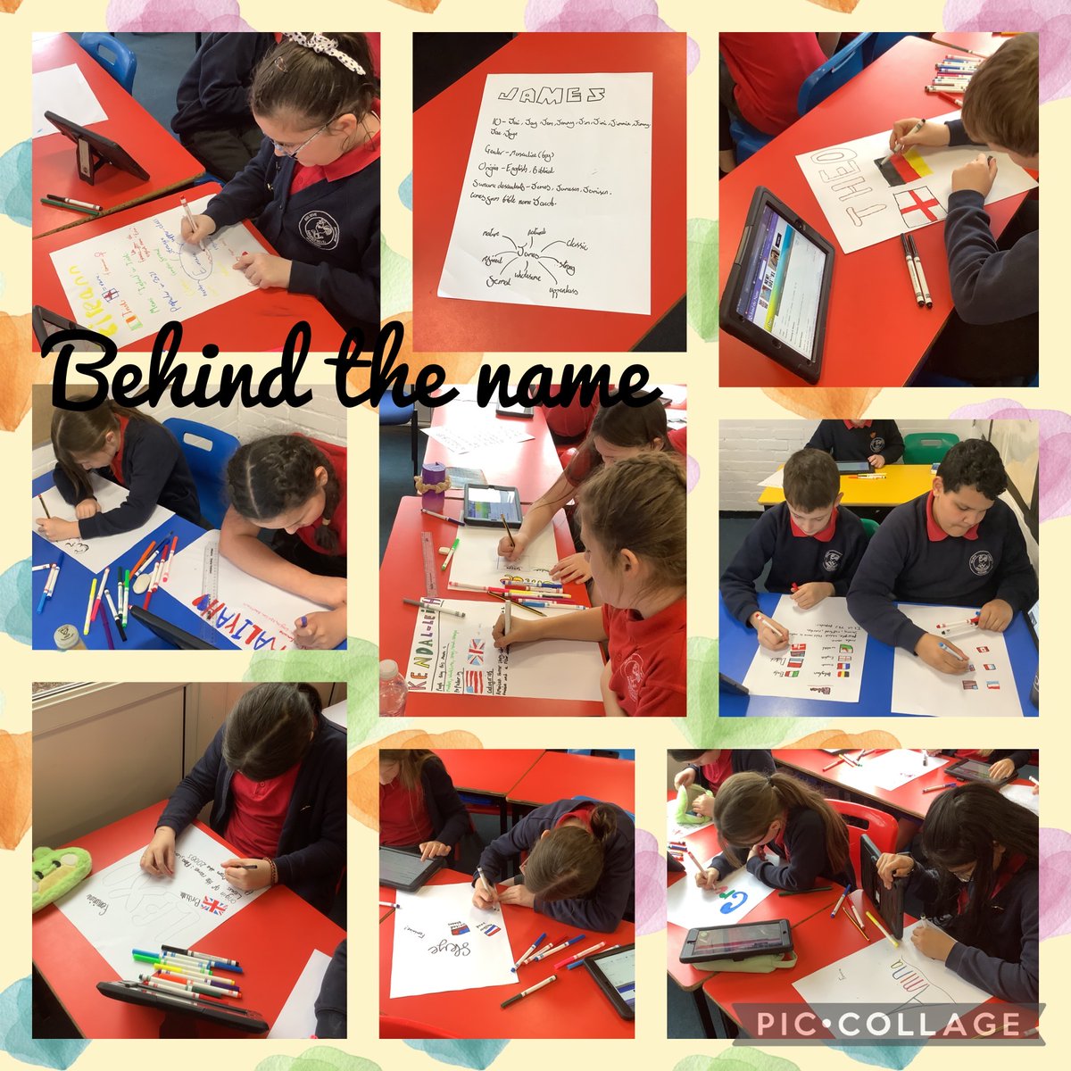 Yr6 have been discovering the origins of their names and finding out the meaning, history and popularity given to them. Some wonderful information was found. #iamunique #thisisme #enrichment #history #geography <a href="/onomast/">Behindthename.com</a>