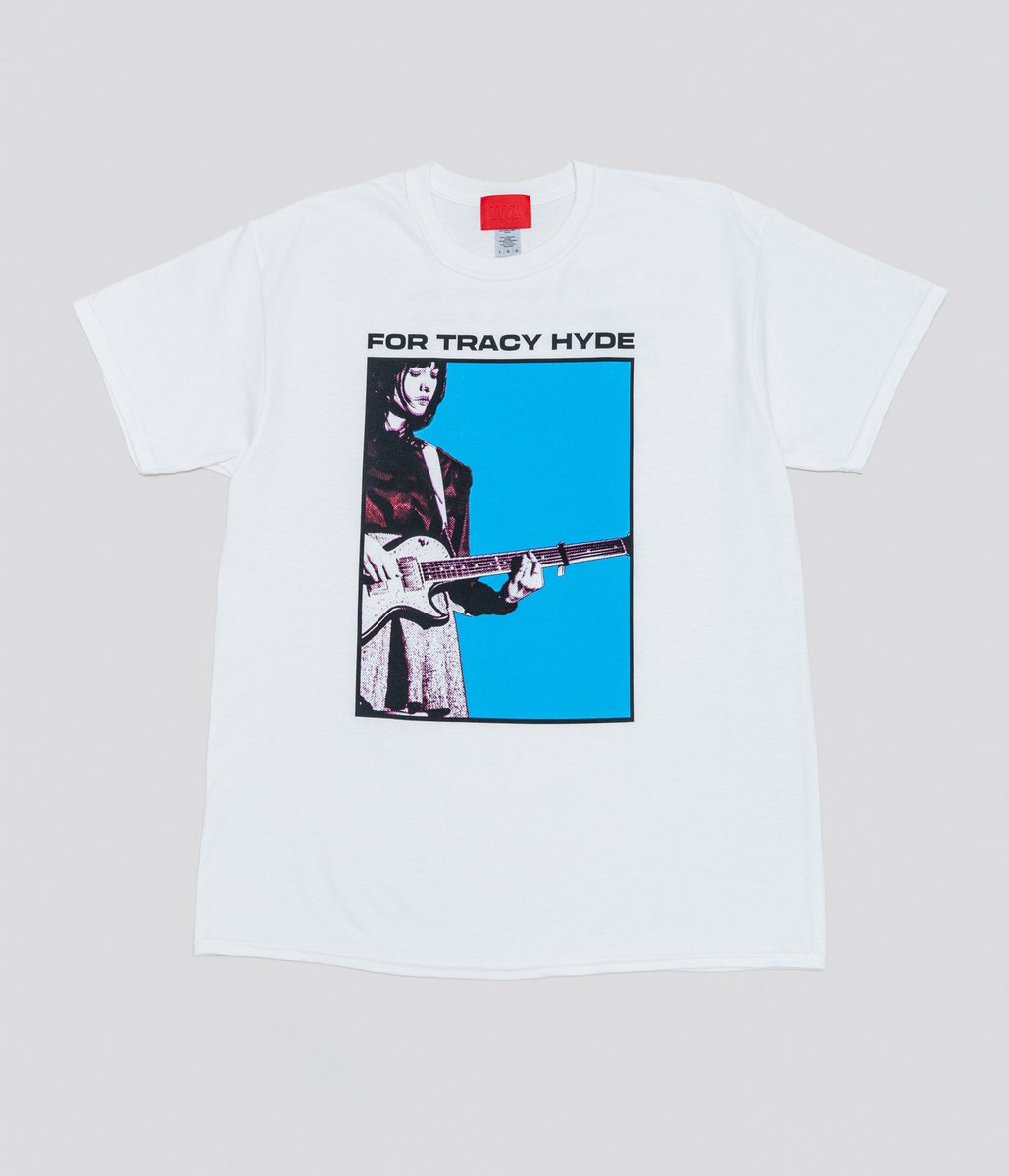 WAAA_official's tweet photo. @ForTracyHyde  × WEAREALLANIMALS "Soundtrack T-Shirt" now available online.
昨年6月に販売し瞬く間に完売したFOR TRACY HYDEとのコラボレーションTシャツの限定再販がスタート。お見逃しなく！
#fortracyhyde 
https://t.co/79Ebg5lyZQ https://t.co/73OlWsIoI1