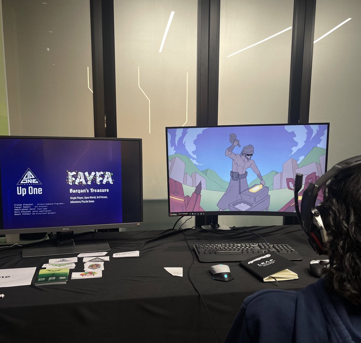 TharaSays's tweet image. تشرفت في حضور القيت الرابع لـ GameFounders في #مركز_كود  الاشخاص اللي التقيتهم موهوبين جدا جدا في صناعة الالعاب والبرمجة والرسم، الشغف والحماس اللي فيهم منعكس على طاقة المكان، طاقة مليئة بالاحلام اللي يزامنها سعي، شكراً من القلب لكل من احتضن هذه المواهب السعودية ♥️
@CODE_MCIT