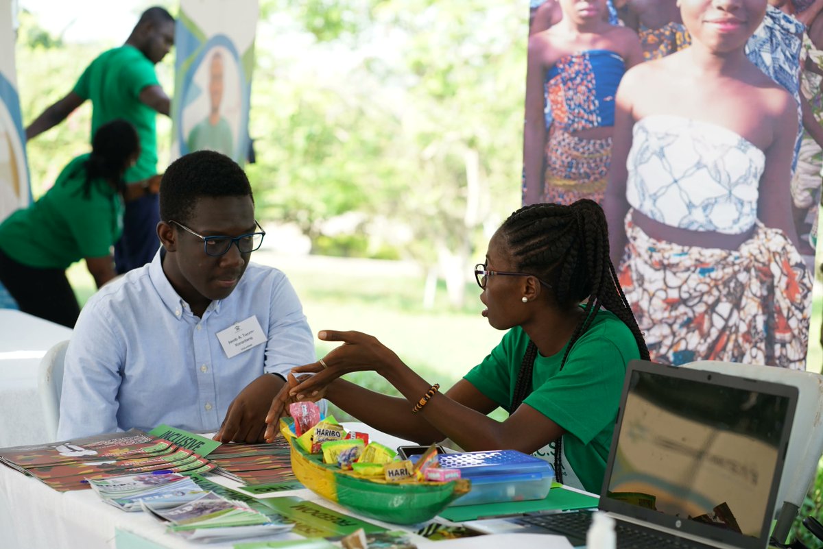 Ashesi's tweet photo. Our 2023 in-person Ashesi Career fair is tomorrow! @AshesiCareerCtr will host our sponsors- @entcomputing, @TullowOilplc, @Bsl_gh, Docutech Ghana @GenKeyGroup, @Bewsys1, @WeAreKofa @laineservices, CHGroup, ObsidianAchernar - and 60 other companies from various industries. https://t.co/tz2tNIPbjn