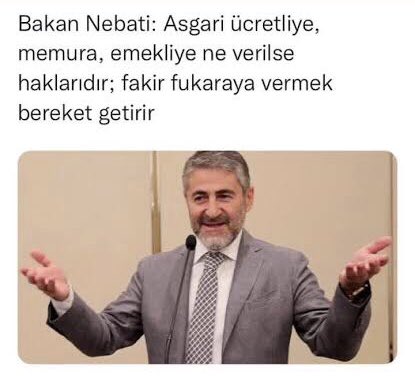 Sayın @vedatbilgn hocam 

Yarattığınız fakir fukaraya aboyu geriye verin de 

Bereket gelsin 

#ABOHakkımızdır