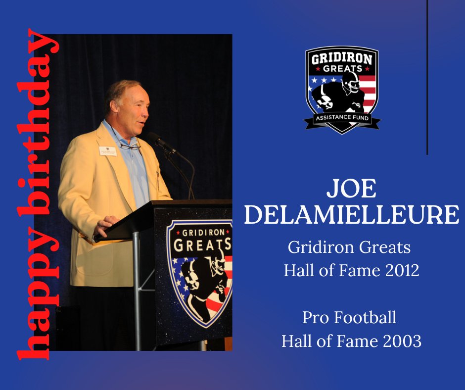 Join us in wishing a very Happy Birthday to Joe DeLamielleure!!   