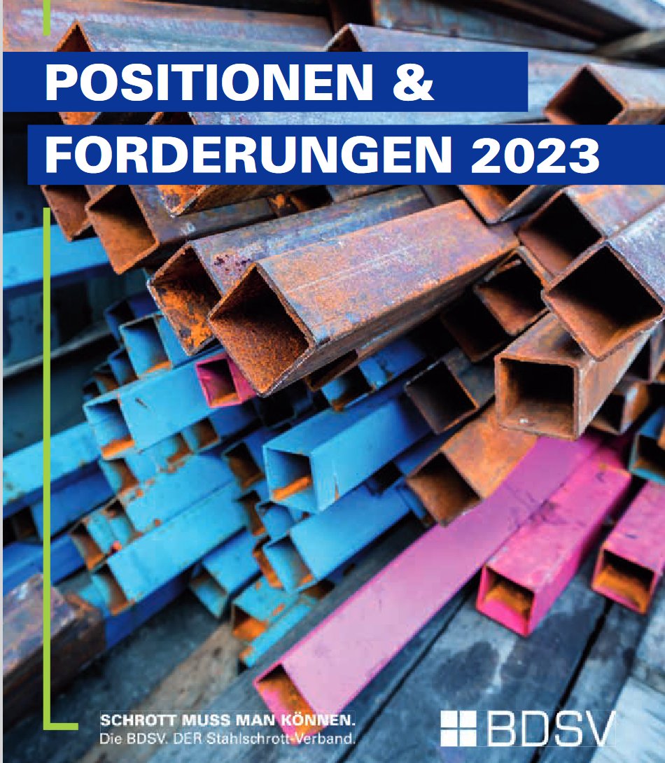 Die Stahlrecyclingbranche ist #Motor der #ökologischen und #wettbewerbsfähigen #Kreislaufwirtschaft. Unsere aktuellen BDSV Positionen und Forderungen erfahren Sie hier: bit.ly/3yFDvHw
#GlobalRecyclingDay