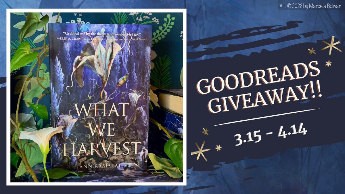 ✨Goodreads giveaway, 3.15-4.14!!✨
To celebrate WWH's paperback release on 3.21.23, signed paperbacks are up for grabs! Link below & in bio!

💙 #22debuts #giveaways #goodreadsgiveaway #bookgiveaway #teammando #getunderlined💙
