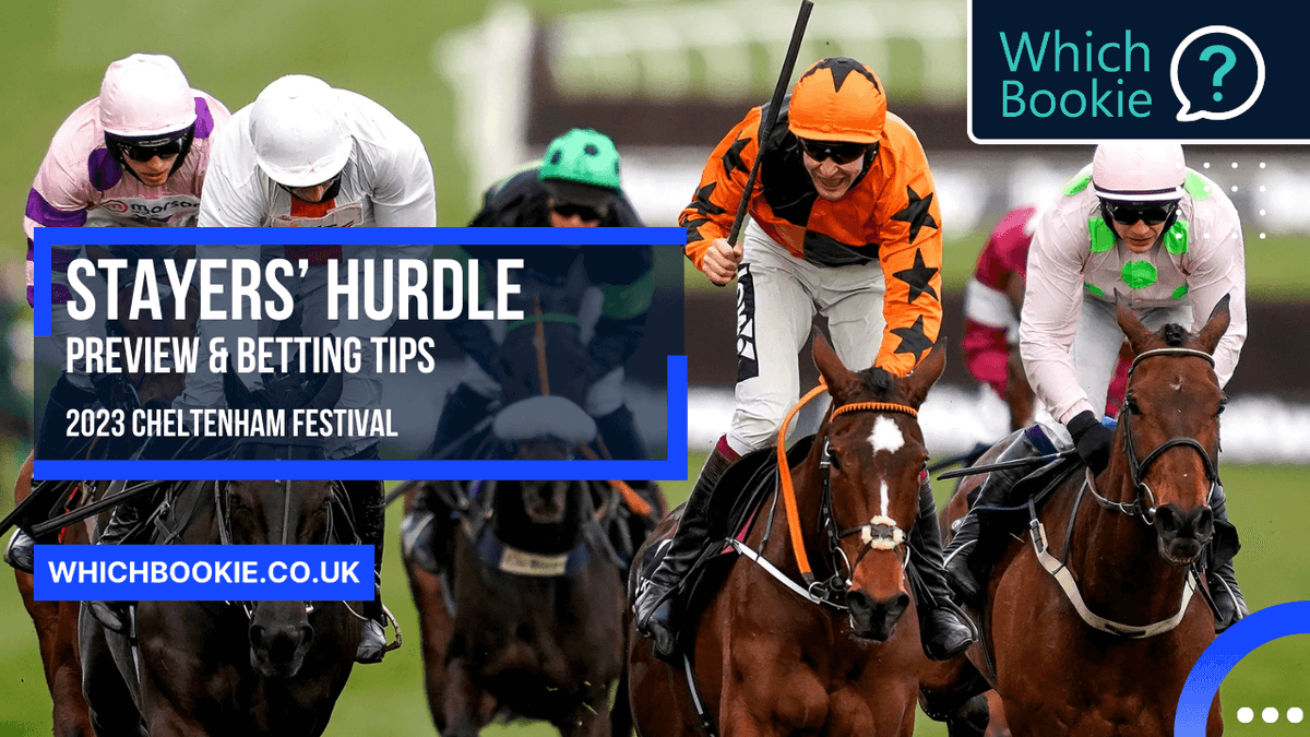 whichbookieuk's tweet photo. Racing analyst Steve Mullington tipped Teahupoo back in January at a price of 8/1.
Now currently favourite at best price of 11/4.
https://t.co/kDkHNxd64J
18+ BeGambleAware
@mulldog #CheltenhamFestival #StayersHurdle https://t.co/AK8k1boeeH